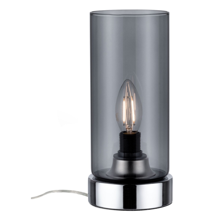 Paulmann 77056 - 1xE14/20W Aptumšojama skārienvadāma galda lampa PINJA 230V