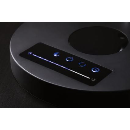 Paulmann 78010 - LED/11W Aptumšojama skārienvadāma galda lampa NUMIS 230V 2700/4000/6500K melna