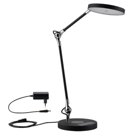 Paulmann 78010 - LED/11W Aptumšojama skārienvadāma galda lampa NUMIS 230V 2700/4000/6500K melna