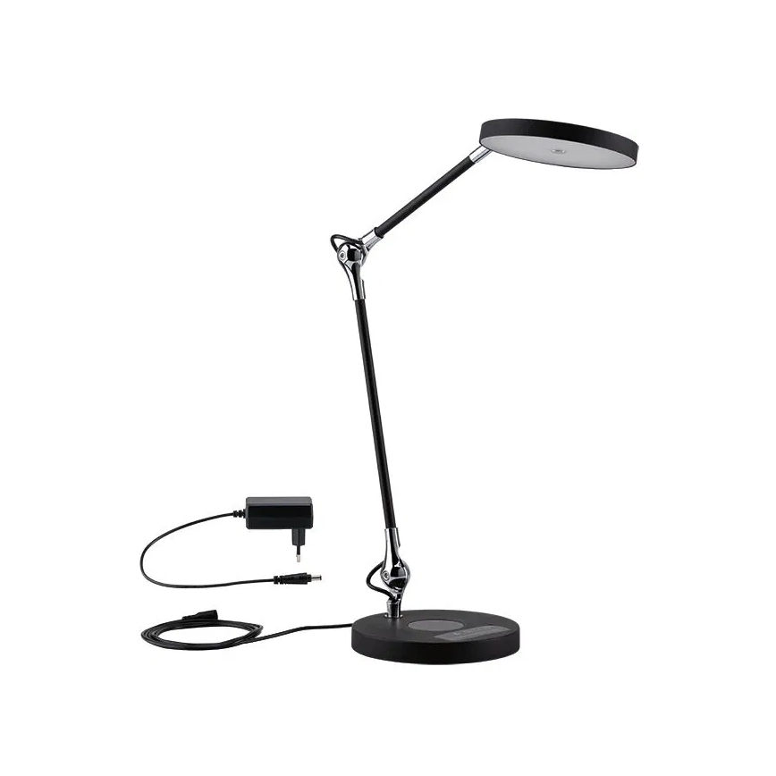 Paulmann 78010 - LED/11W Aptumšojama skārienvadāma galda lampa NUMIS 230V 2700/4000/6500K melna