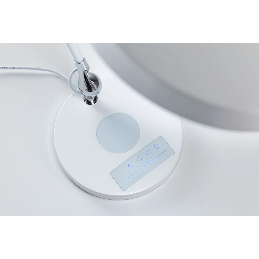 Paulmann 78011 - LED/11W Aptumšojama skārienvadāma galda lampa NUMIS 230V 2700/4000/6500K balta