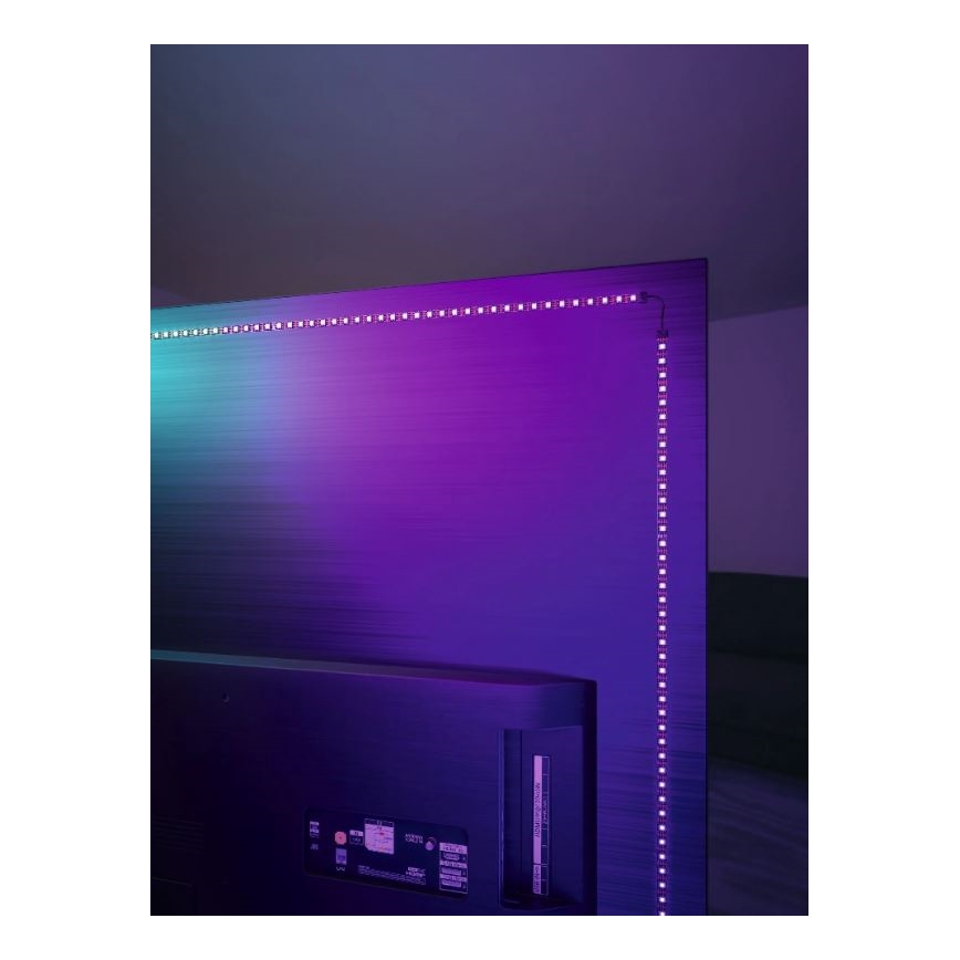 Paulmann 78880 - LED/3,5W RGB Aptumšojama josla televizoram 2m ZOLL 5V + tālvadības pults