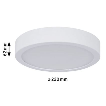 Paulmann 78923 - LED/13W IP44 Aptumšojama vannas istabas griestu lampa AVIAR 230V