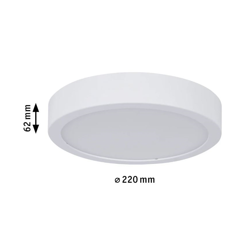 Paulmann 78923 - LED/13W IP44 Aptumšojama vannas istabas griestu lampa AVIAR 230V