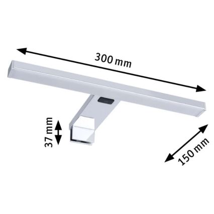Paulmann 78950 - LED/3,7W IP44 Vannas istabas spoguļa apgaismpjums SELO 2700-6500K 230V