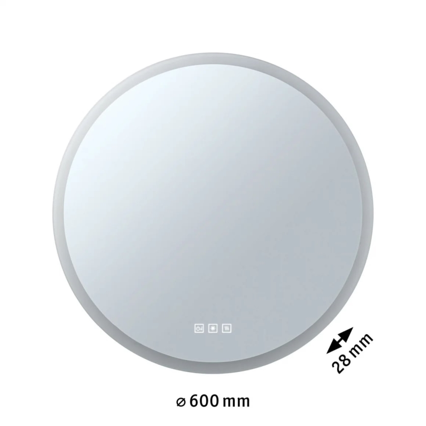 Paulmann 78952- LED/21W IP44 Aptumšojama vannas istaba backlit spogulis MIRA 230V
