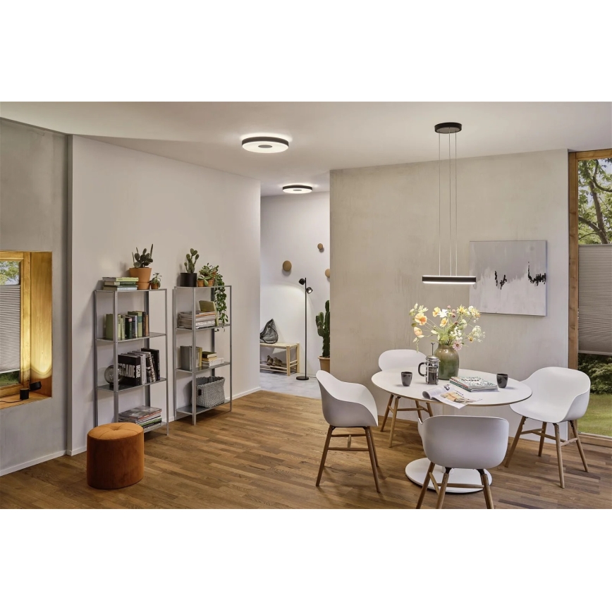 Paulmann 79518 - LED/23W Aptumšojama griestu lampa PURIC PANE 230V