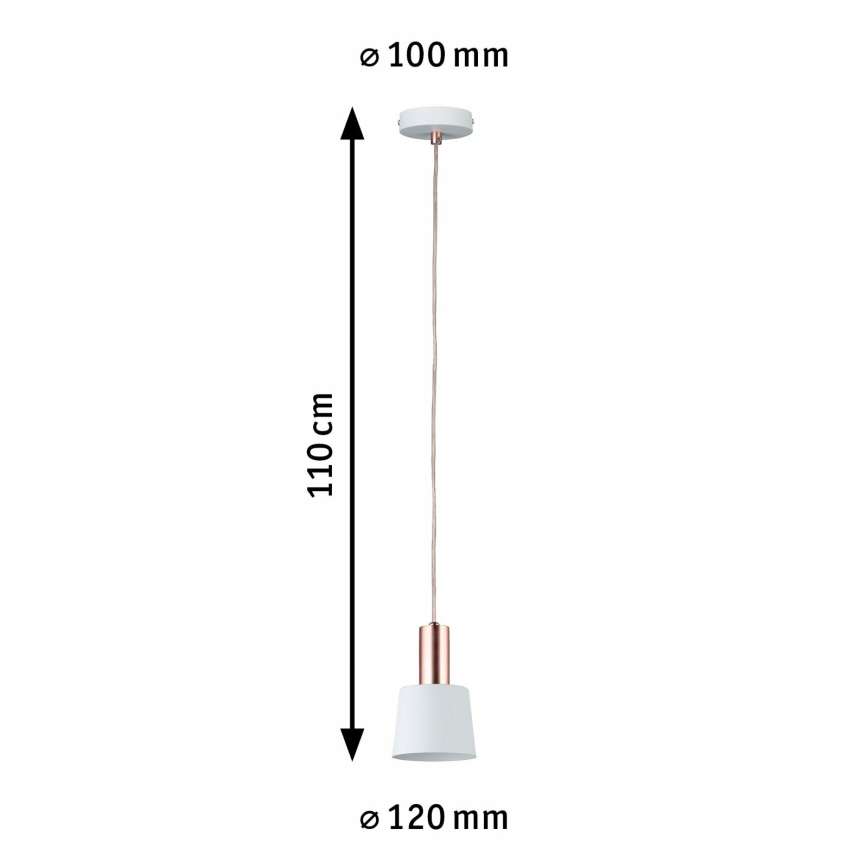 Paulmann 79656 - 1xE14/20W  Lustra ar auklu NEORDIC HALDAR 230V