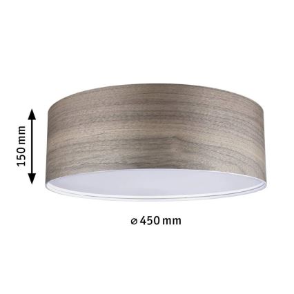 Paulmann 79687 - 3xE27/20W Griestu lampa NEORDIC LISKA 230V rieksts
