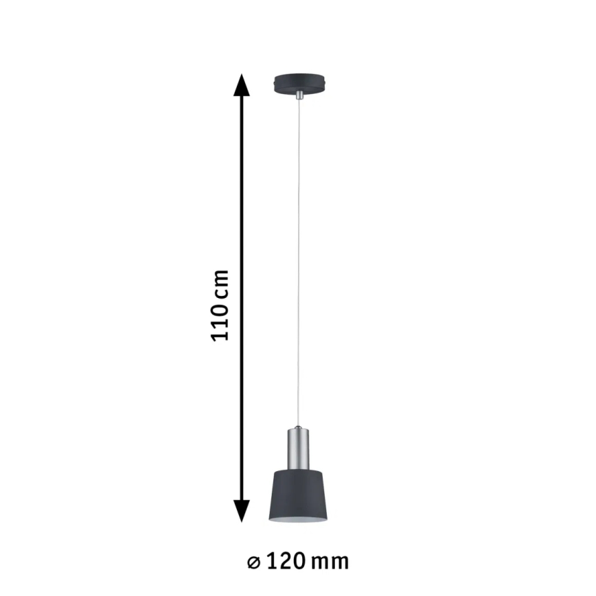 Paulmann 79691 - 1xE14/20W Lustra ar auklu NEORDIC HALDAR 230V