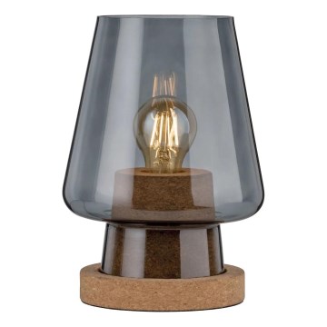 Paulmann 79736 - 1xE27/20W galda lampa IBEN 230V dūmakaina