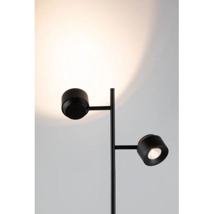 Paulmann 79775 - 2xLED/3W Aptumšojama grīdas stāvlampa PURIK PANE 230V