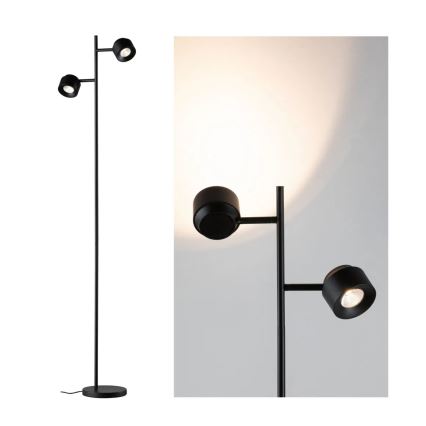 Paulmann 79775 - 2xLED/3W Aptumšojama grīdas stāvlampa PURIK PANE 230V