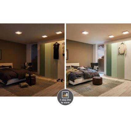 Paulmann 79794 - LED/13W Griestu lampa CARPO 230V 2300/2500/3000K