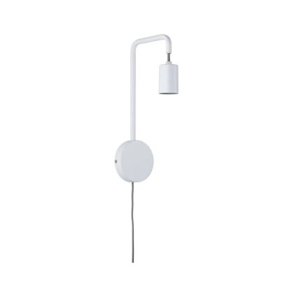 Paulmann 79811 - 1xE27/40W sienas gaismeklis CALVANI 230V balts