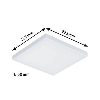Paulmann 79820 - LED/12W Aptumšojama griestu lampa VELORA 230V