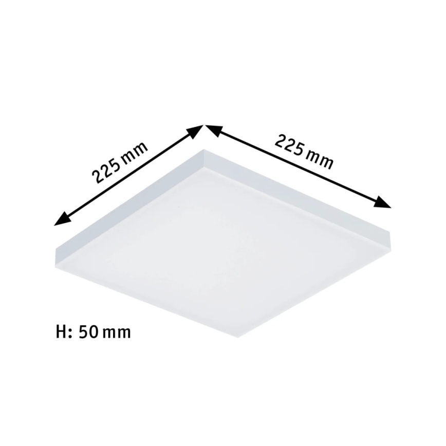 Paulmann 79820 - LED/12W Aptumšojama griestu lampa VELORA 230V