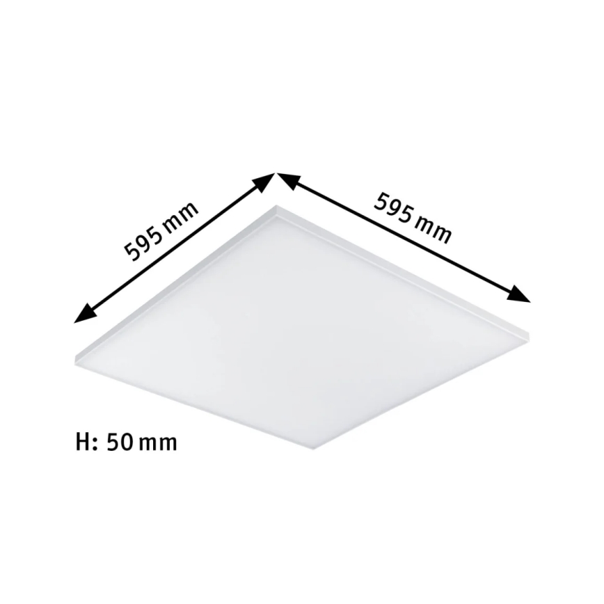 Paulmann 79822 - LED/34W Aptumšojama griestu lampa VELORA 230V