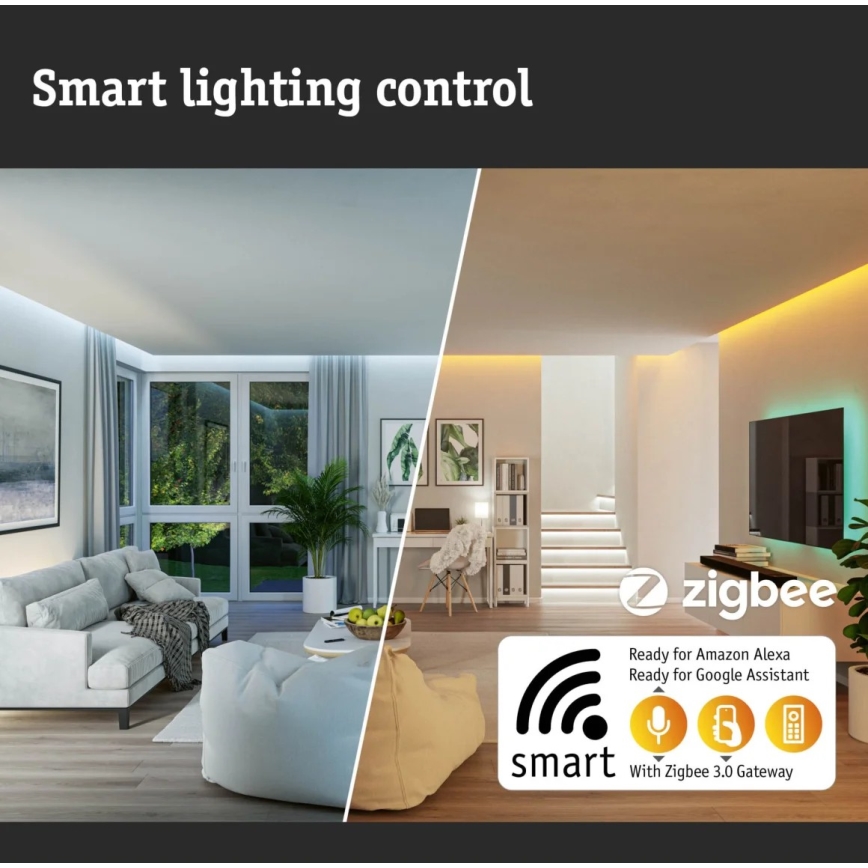 Paulmann 79827 - LED/15,5W Aptumšojama lampa SMART VELORA 230V 2700-6500K