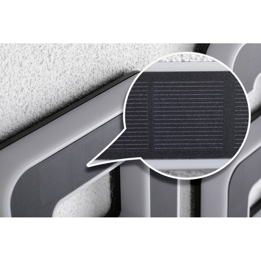 Paulmann 79842 - LED/0,2W IP44 Saules enerģijas mājas numurs 1,2V 1500 mAh