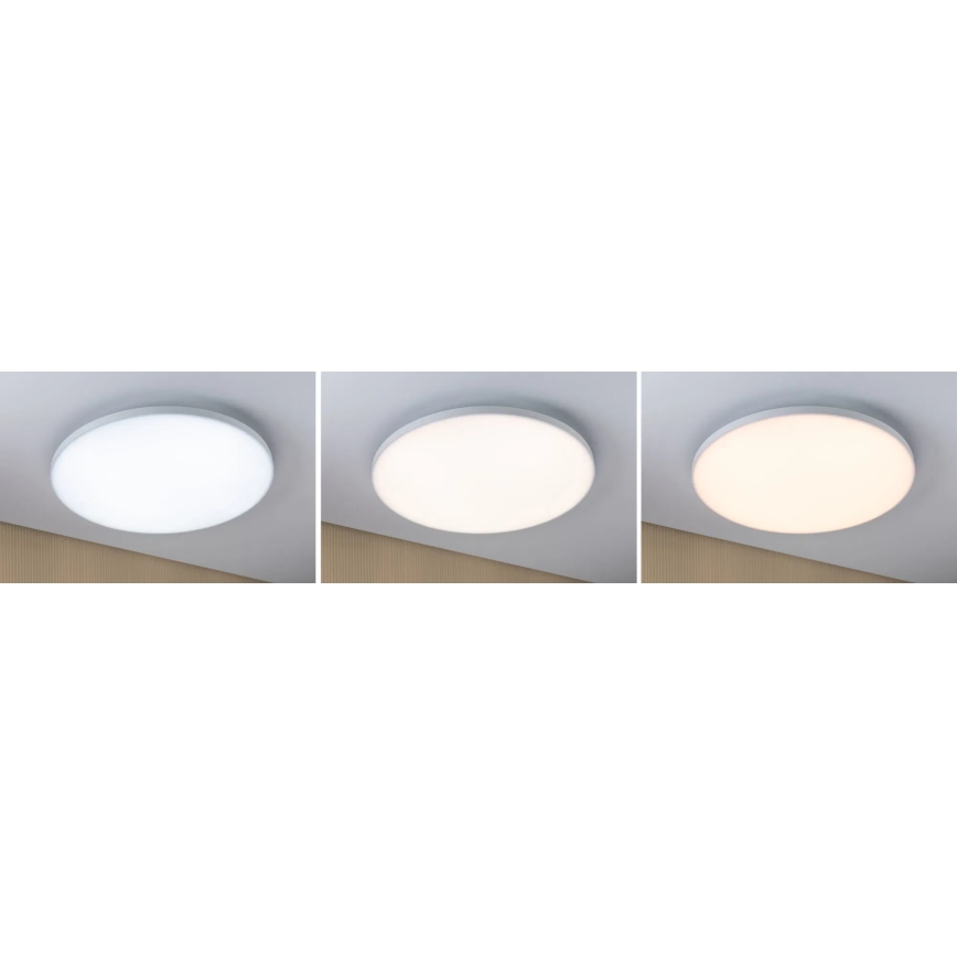 Paulmann 79894 - LED/38W griestu lampa VELORA 230V 3000/4000/6500K Ø 60 cm balta