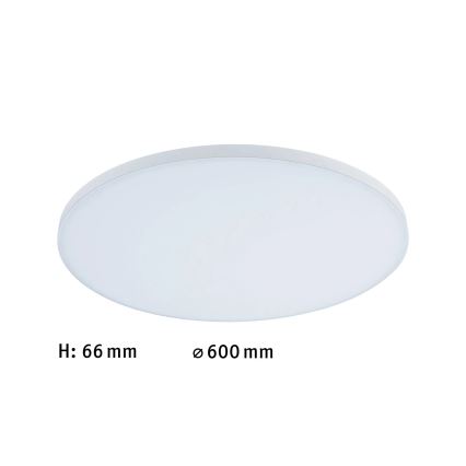 Paulmann 79894 - LED/38W griestu lampa VELORA 230V 3000/4000/6500K Ø 60 cm balta