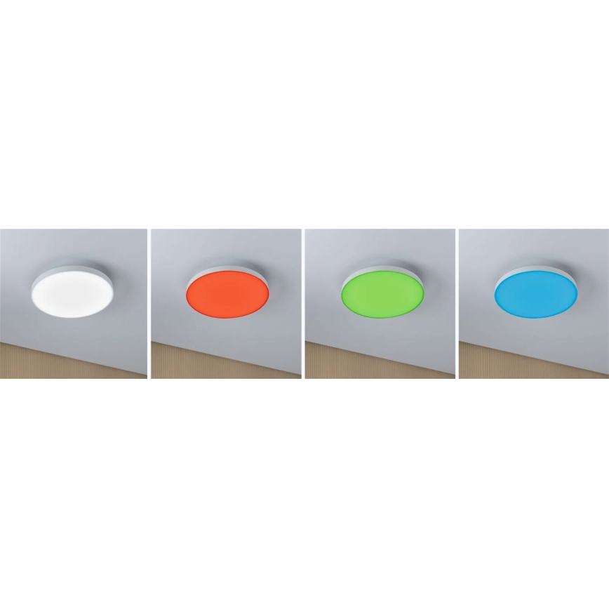 Paulmann 79899 - LED RGBW/16,5W Aptumšojama griestu lampa SMART VELORA 230V