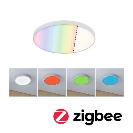 Paulmann 79899 - LED RGBW/16,5W Regulējams griestu gaismeklis SMART VELORA 230V