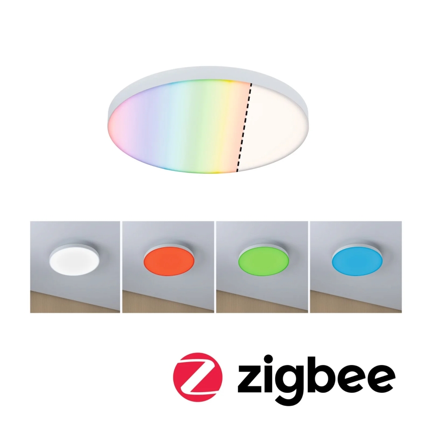 Paulmann 79899 - LED RGBW/16,5W Regulējams griestu gaismeklis SMART VELORA 230V
