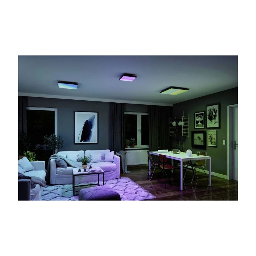 Paulmann 79909 - LED/31W RGBW Aptumšojama griestu lampa VELORA 230V 3000-6500K + tālvadības pults