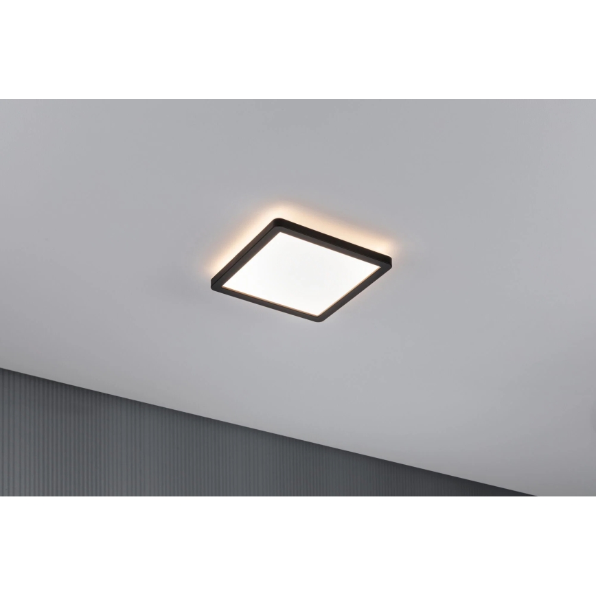 Paulmann 79920 - LED/11,2 W dimmējams panelis ATRIA 230 V 3000 K 19x19 cm melns