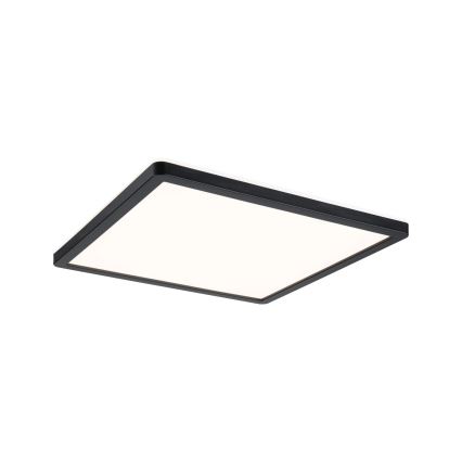 Paulmann 79921 - LED/16W regulējams panelis ATRIA 230V 3000K 29,3x29,3 cm melns