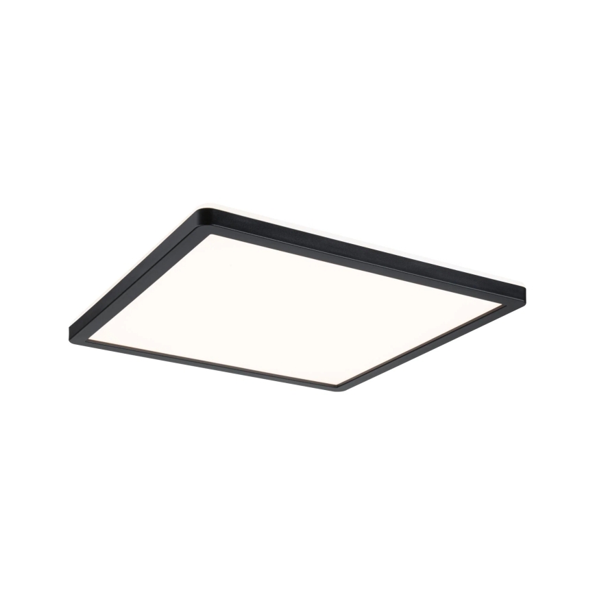 Paulmann 79921 - LED/16W regulējams panelis ATRIA 230V 3000K 29,3x29,3 cm melns
