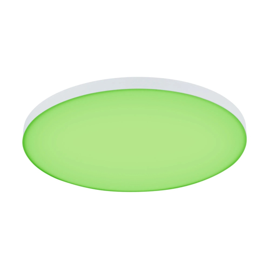Paulmann 79929 - LED/22W RGBW aptumšojams griestu gaismeklis LORIA 230V Ø 40 cm balts