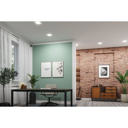 Paulmann 79954 - LED/12W IP44 Dimējams vannas istabas iebūvējamais griestu gaismeklis VARIFIT 230V