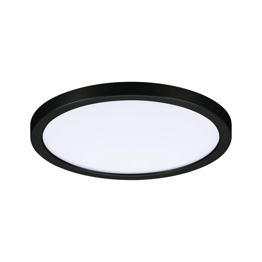 Paulmann 79965 - LED/13W IP44 Regulējams vannas istabas iebūvējamais griestu gaismeklis AREO 230V Ø 17,5 cm melns