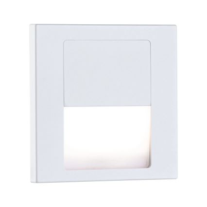 Paulmann 79999 - LED/1W Kāpņu telpas lampa TSARO 230V Follow/balta