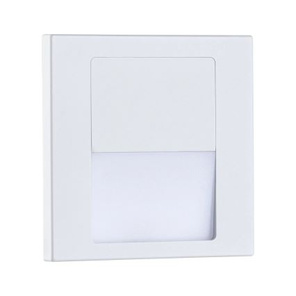 Paulmann 79999 - LED/1W Kāpņu telpas lampa TSARO 230V Follow/balta