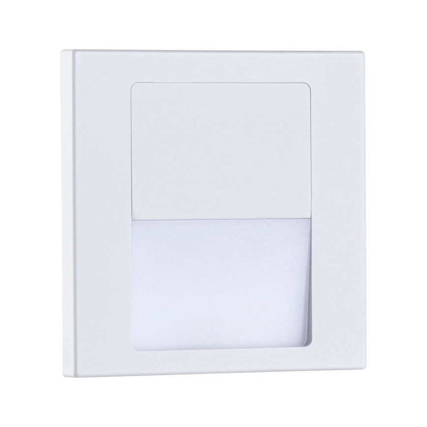Paulmann 79999 - LED/1W Kāpņu telpas lampa TSARO 230V Follow/balta