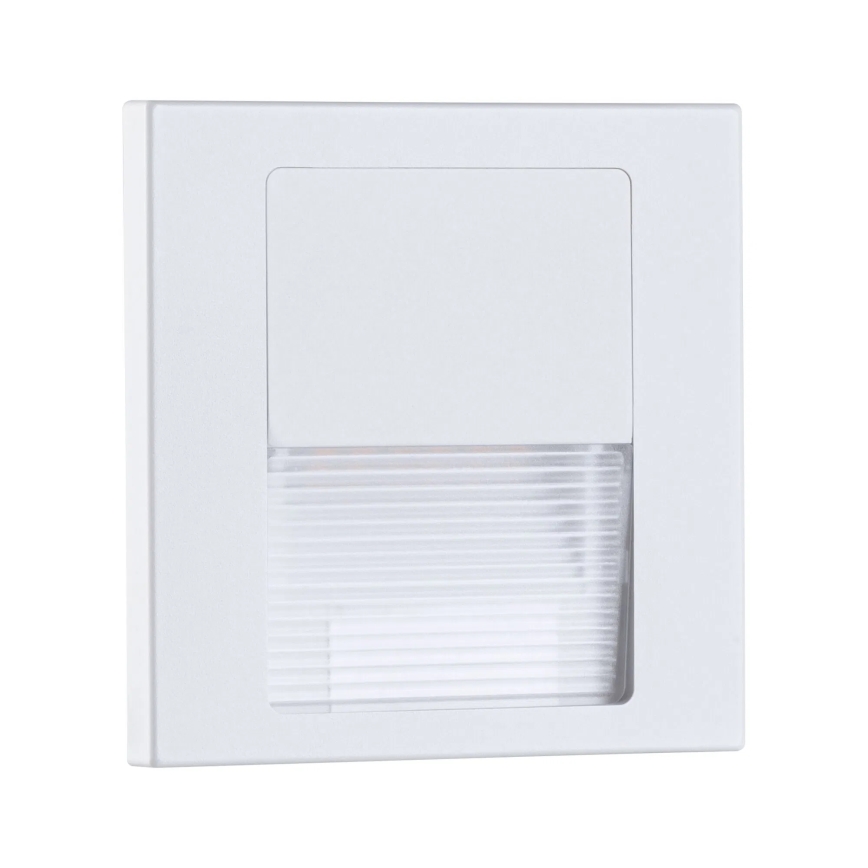 Paulmann 79999 - LED/1W Kāpņu telpas lampa TSARO 230V Follow/balta