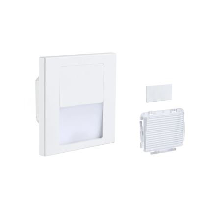 Paulmann 79999 - LED/1W Kāpņu telpas lampa TSARO 230V Follow/balta