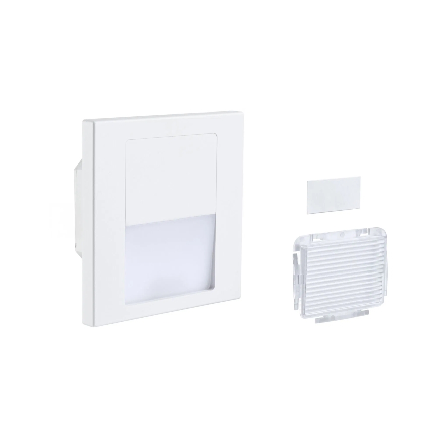 Paulmann 79999 - LED/1W Kāpņu telpas lampa TSARO 230V Follow/balta