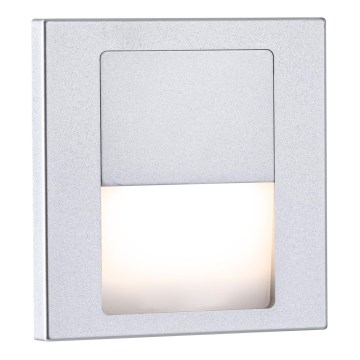 Paulmann 80000 - LED/1W Kāpņu telpas lampa TSARO 230V Follow/matēts hroms
