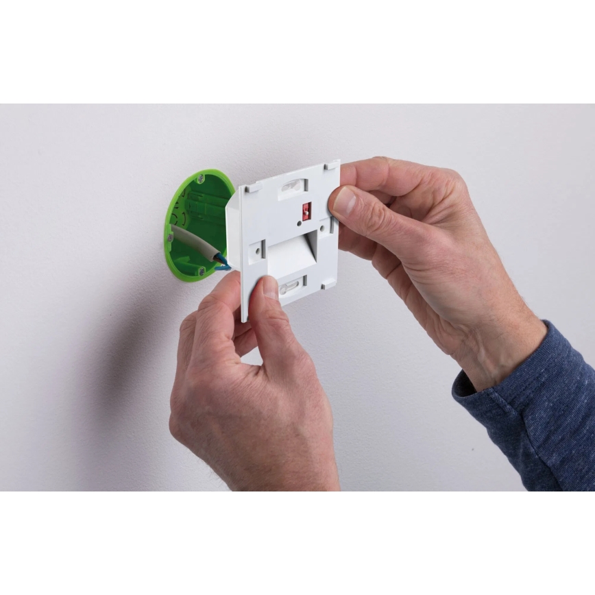 Paulmann 80000 - LED/1W Kāpņu telpas lampa TSARO 230V Follow/matēts hroms