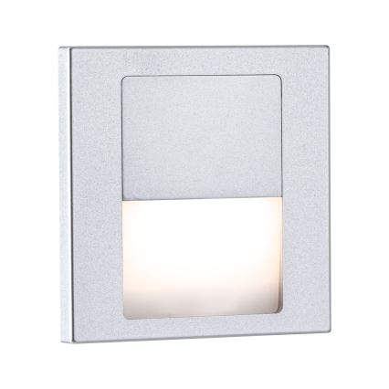 Paulmann 80000 - LED/1W Kāpņu telpas lampa TSARO 230V Follow/matēts hroms