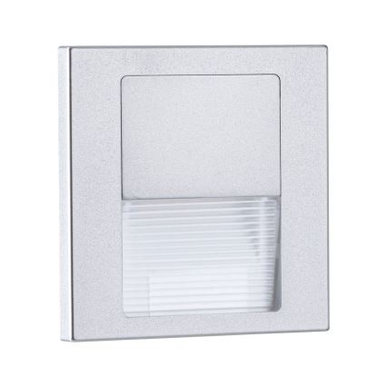 Paulmann 80000 - LED/1W Kāpņu telpas lampa TSARO 230V Follow/matēts hroms