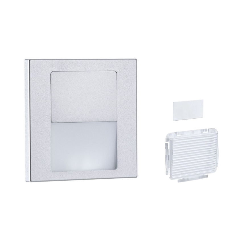 Paulmann 80000 - LED/1W Kāpņu telpas lampa TSARO 230V Follow/matēts hroms