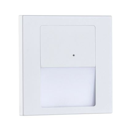 Paulmann 80002 - LED/1W Kāpņu telpas lampa ar sensoru TSARO 230V Lead/balta