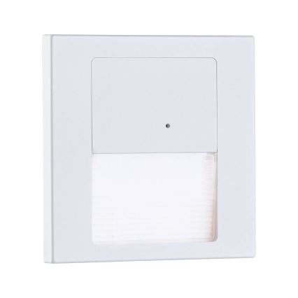 Paulmann 80002 - LED/1W Kāpņu telpas lampa ar sensoru TSARO 230V Lead/balta