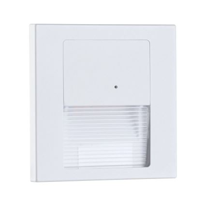 Paulmann 80002 - LED/1W Kāpņu telpas lampa ar sensoru TSARO 230V Lead/balta